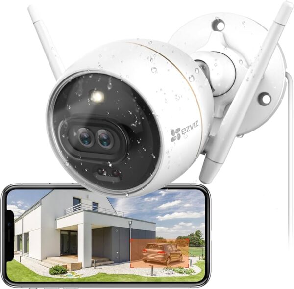 Cámara Seguridad Ezviz Wifi Tubo Exterior C3X 1080P Full Hd - Imagen 3